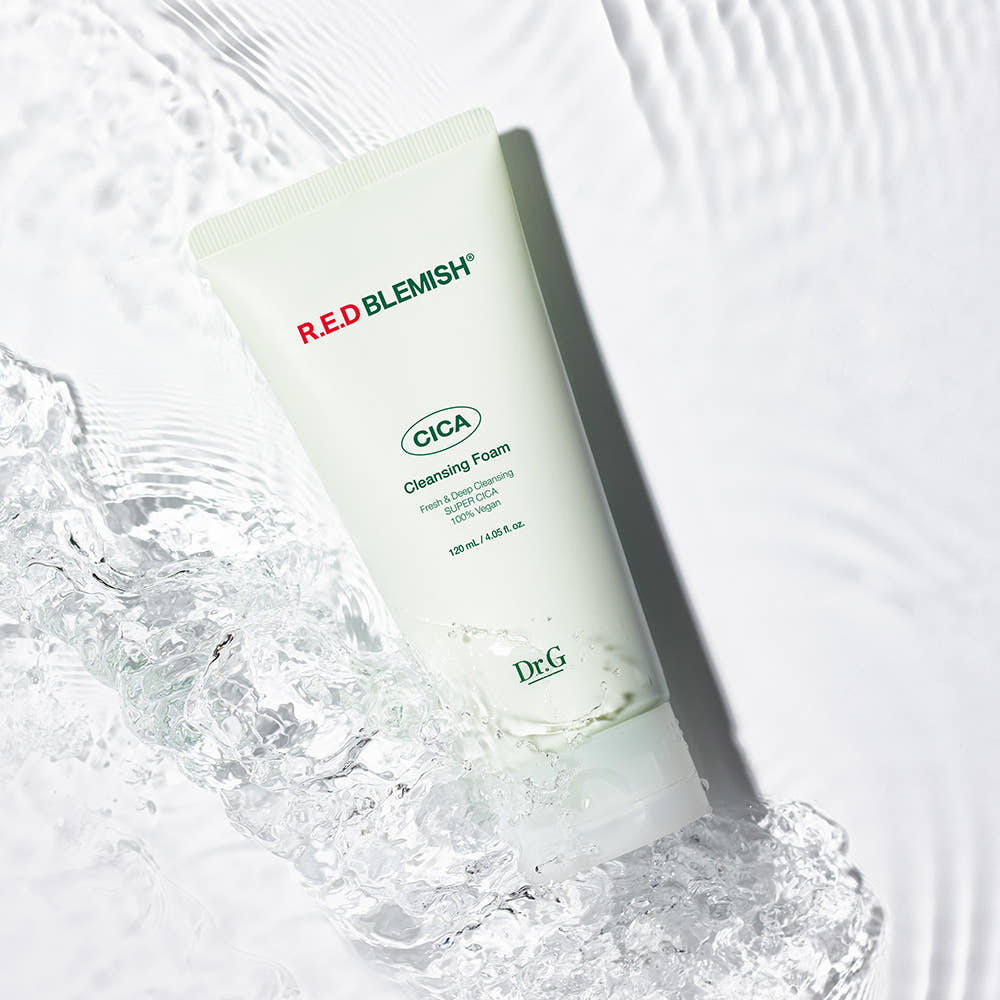 [Dr.G] R.E.D Blemish Cica Cleansing Foam Gentle Low pH Facial Cleanser 120ml