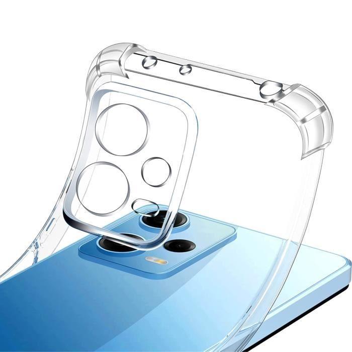 Case for Xiaomi Redmi Note 12 5G - Phonillico® - Shockproof - Flexible TPU - Transparent - Reinforced Protection