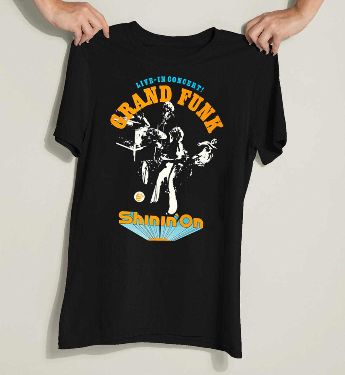 Grand Funk Railroad Tee Men Unisex T Shirt All Size S-4XL II114 S