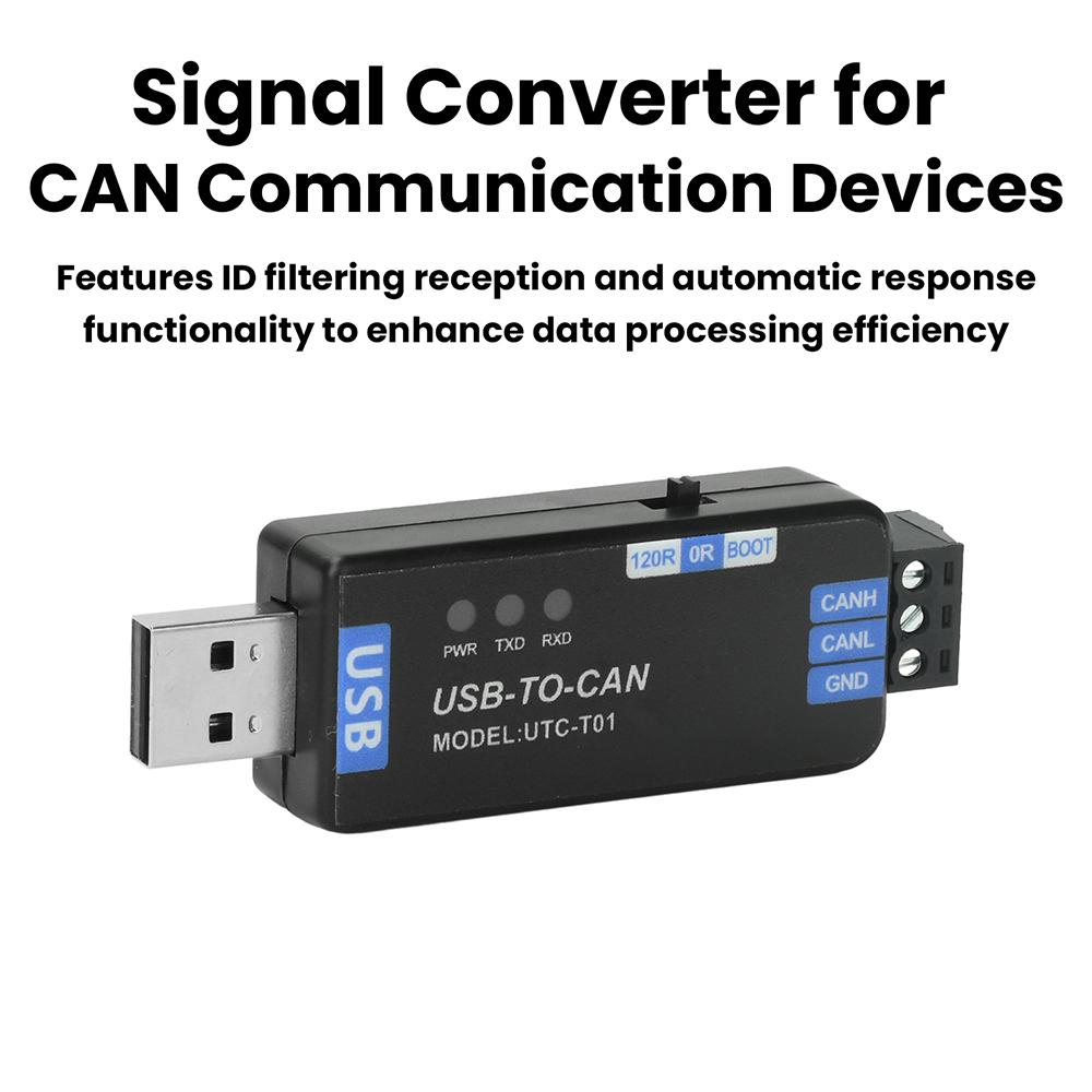 CAN Snalyzer USB To CAN Module PCAN Firmware Usb To Can Adapter Analyzer Debugging Assistant SignalConverter for Can Communicate