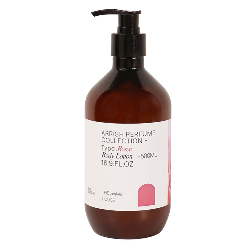 Fragrant OTBBBZPX Honeysuckle Flower Pleasant Scent Rose Body Lotion 500ml