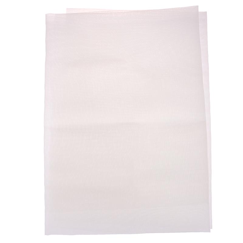 Síťovina Nylonový filtr Síťovaná tkanina Water Liquid Strain Polyester Bílá