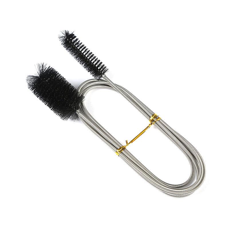 Pipe Cleaning Brush Air Pipe Flexible Double Head Hose Aquarium Accessories Water Tank Cleaner Water Filter Nylon 90/155/200cm/35.43/61.02/78.74inch