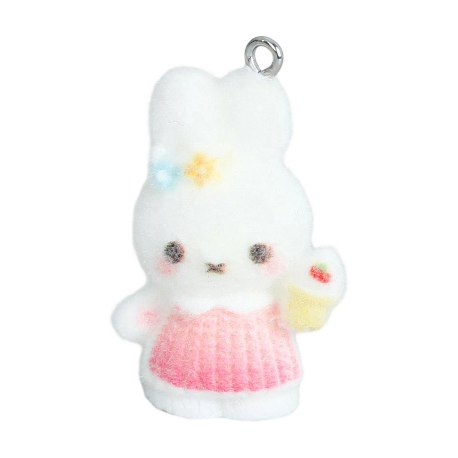 DIY Cartoon Bunny Pendants, Car Interior Ornaments, Decorative Accessories One Size