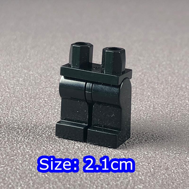 Non Toxique 10 Pièces/Lot Briques Moc Pantalon Robe Jambes Courtes Impression Corps Usure Compatible Avec D'autres Assemblages Particules Jouets Cadeaux
