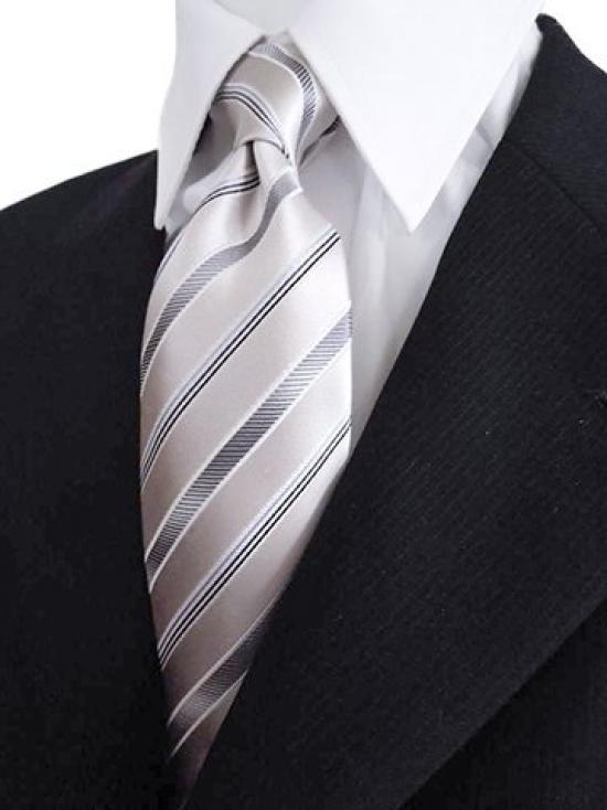 [Michiko London] Brand Necktie, Made in Japan, Nishijin Weave, M-SET-F1