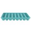 40 Grids Silicone Ice Cubes Tray Mould Mold DIY Ice Maker with Removable Lid Kitchen AccessoriesGreen