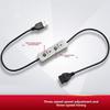 0.6m USB Control Timing Extension Cable With Switch Adapter Pvc Power Tool For Fans,desk Lamps,mobile Phones,power Switch Cable