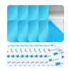 Mesanda Steel Plates, Magnetic Support Plates, 3M Double-Sided Tape, Super Strong, 10 Sheets, 45x65mm, Stainless Steel Plates, Magnetic Adsorption, Ki