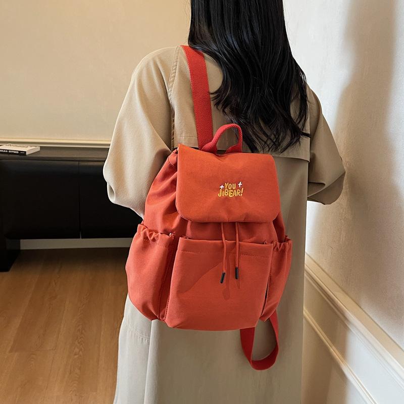 Korean Niche Backpack 2025 Autumn New Niche Design Travel Schoolbag Outdoor Large-capacity Casual Backpack