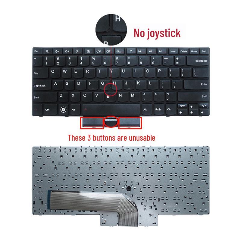 Compatible Keyboard for IBM Lenovo E40, E50, Edge14, Edge15, E14, E15 Laptops