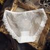 Sexy Strap Lace Edge Imperial Style Underwear Women's Mesh Comfortable Cotton Crotch Girls' Triangle Pants