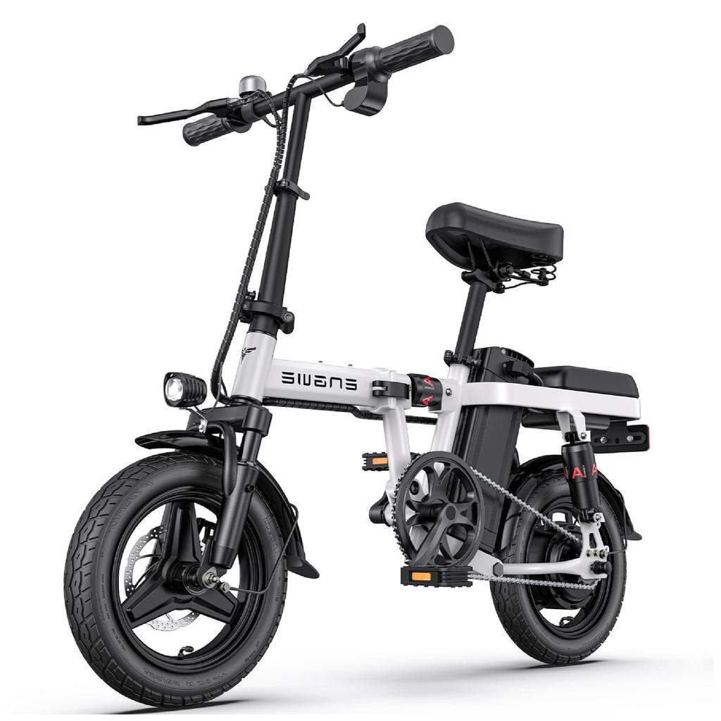 ENGWE T14 Electric Bicycle 250W Motor, 48V 10Ah Battery, 14*2.125 Inch Tyres, 30-40KM Range Foldable E-BIke