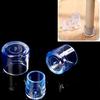 Transparent Rubber Floor Chair Anti Scratch Protector Cap Furniture Table Ferrul