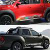 BGX1 Pickup Door Side Skirt Decals For Renault Duster Oroch Car Stickers Truck Graphics Vinyl Decor Sticker Cover Auto Accessories