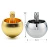 Metal Mushroom Head Gyroscope For Children's Anti Pressure Simple Rotation Automatic Inverted Gyroscope Popite Anti Pressure