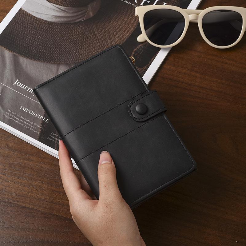 Multi-Functional Travel Wallet: Passport, Ticket, and Document Holder with Anti-Skimming Protection