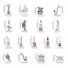 51 Pcs Violin Guitar Charm Musical Instrument Pendant Music Charm with Hole for Jewellery Making