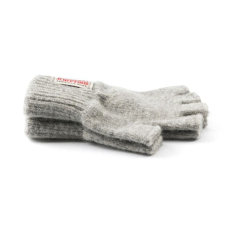 NEWBERRY KNITTING Fingerless Gloves - Gray
