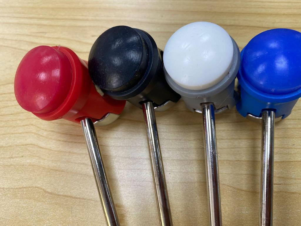 Stainless Steel Jazz Drum Pedal with Felt Beater