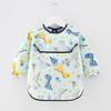 Children's Long Sleeve Waterproof Cotton Bib for Babies - Stain-Resistant, Back-Fastening for Boys & Girls
