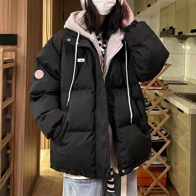 Fake Two-piece Down-padded Jacket for Winter, New Thickened Bread-padded Coat, Loose Cotton-padded Jacket