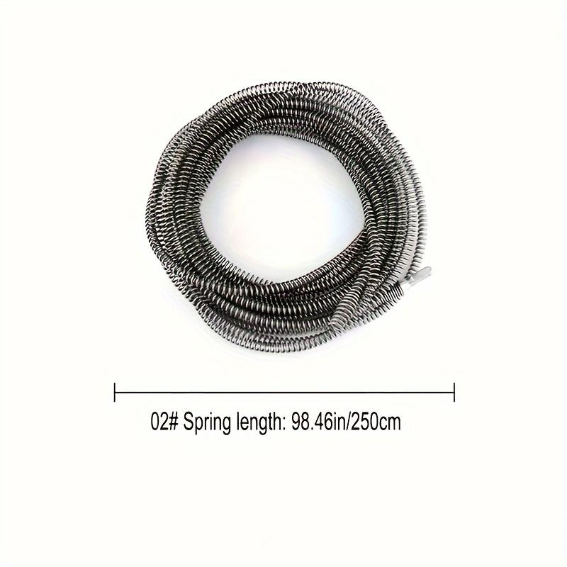 

1 шт., принадлежности для электрической машины для разблокировки, пружина для разблокировки труб, машина для разблокировки канализационных стоков в туалете и полу