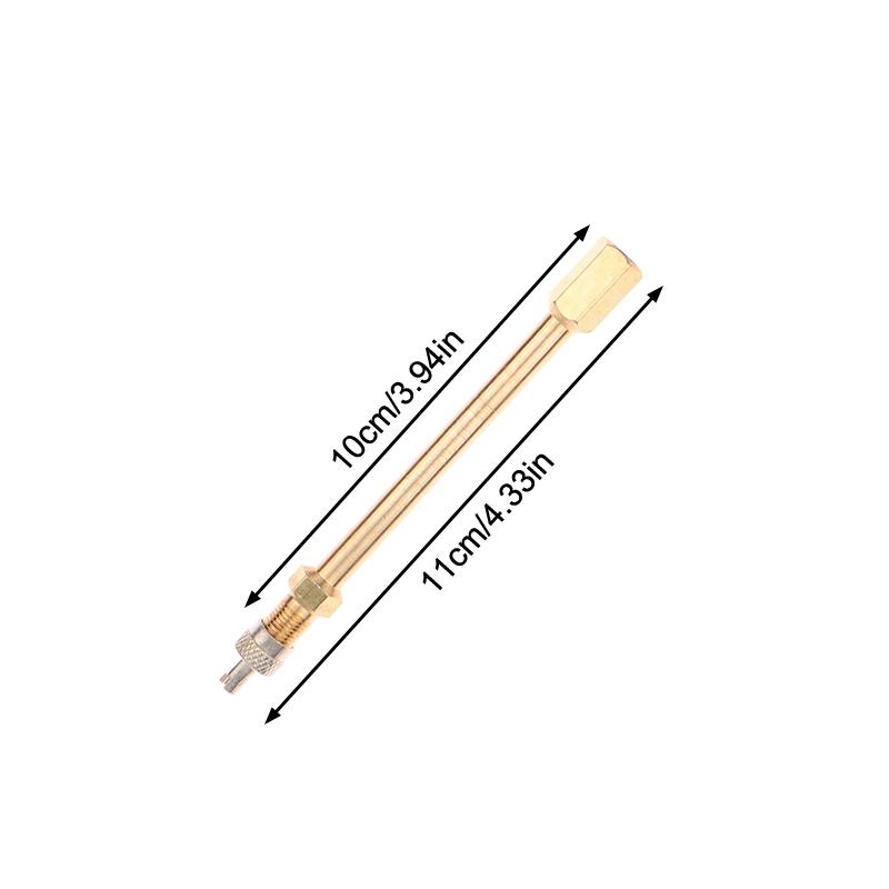 

1 шт. Автомобиль Авто Грузовик Латунный Колпачок Клапана Колеса Шины Удлинитель Штока Шины Удлинитель Шток Клапана Накачки Парохода Автоаксессуар 100MM