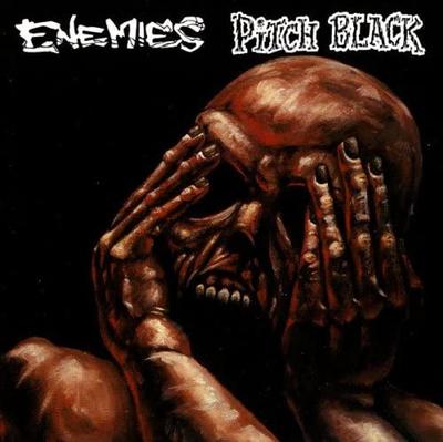 CD ENEMIES; PITCH BLACK - Split LOOKOUT261CD Lookout! Record 2001 US Rock Used