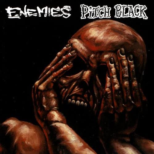 

CD ENEMIES; PITCH BLACK - Split LOOKOUT261CD Lookout! Record 2001 US Rock Used