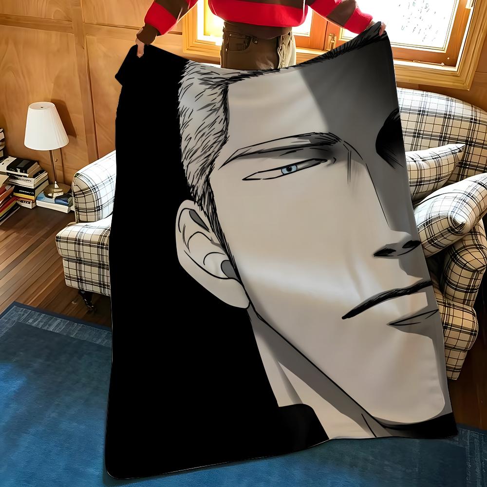 Comics S-Shut-t L-Line-ee Throw Flannel Cozy Print Blanket, Portable, Durable Machine Washable Cute Cool