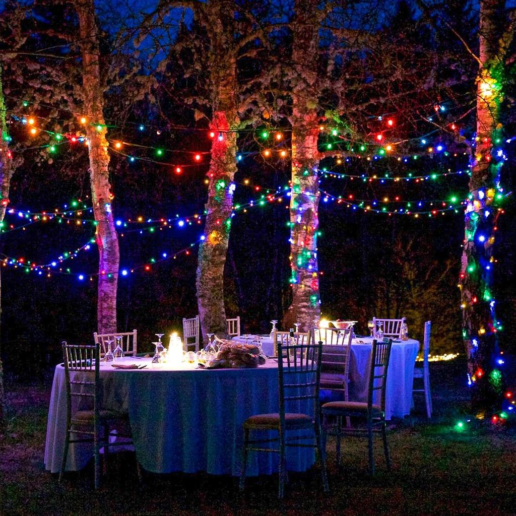 Ghirlandă luminoasă LED, lumini de joasă tensiune, ghirlandă luminoasă de Crăciun, decorațiune pentru iluminat inginieresc, lumini de înfășurare impermeabile pentru exterior