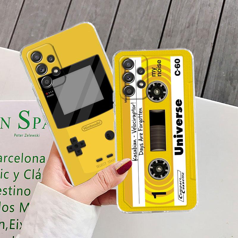 Cassette Tapes Circuit Board Games-Bays Phone Case For Samsung A56 A57 A37 A55 A54 A36 A35 A26 A25 A16 A17 A07 A52 A34 A73 Cover