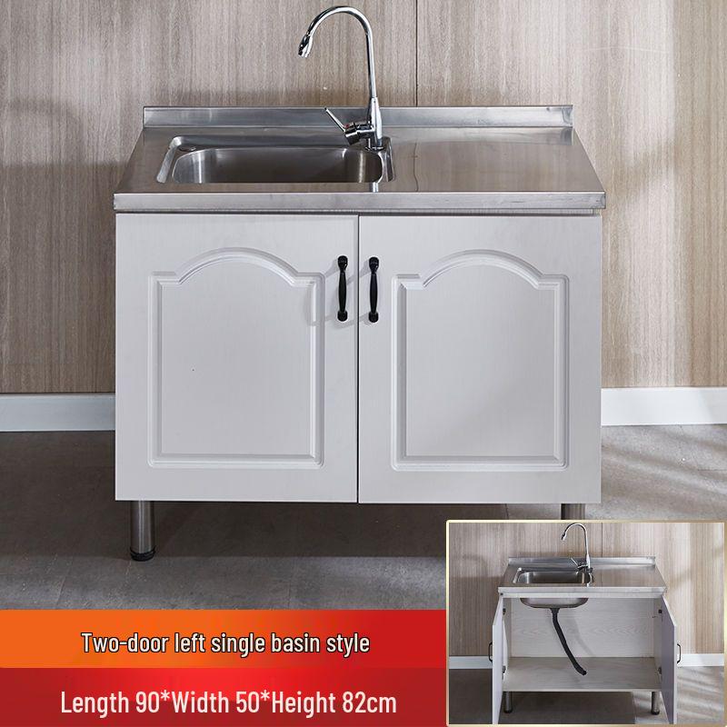 Economical Stainless Steel Kitchen Cabinet for Rental Homes