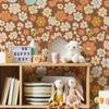 Flowers Bedroom Living Room Background Beautify Decorative Wall Cloth Wallpaper Self-adhesive