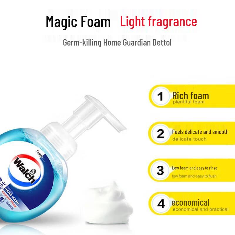 Walch Antibacterial Foaming Hand Soap, 225mL x 2