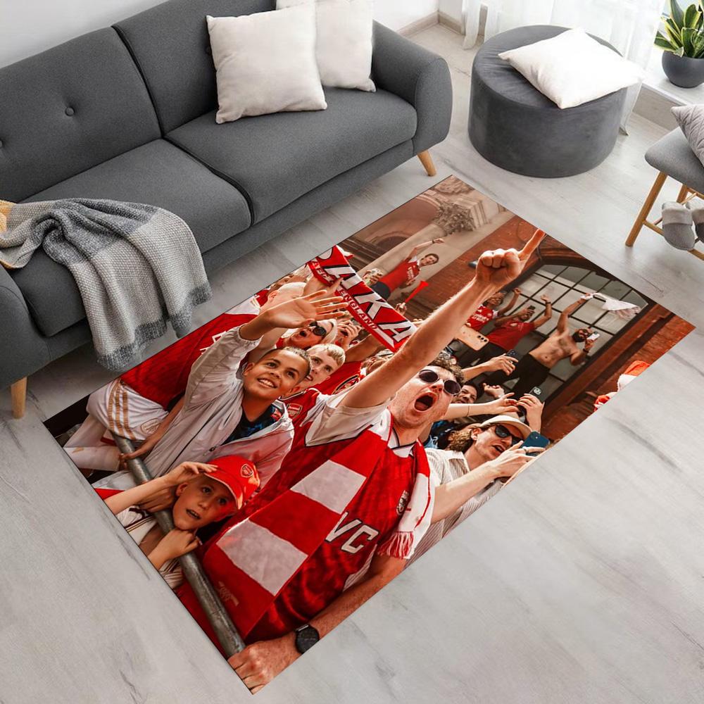 Arsenal Football Player Floor Mat Suitable for Study room Hallway Game Room Bedrooms Antislip Carpet Office home decor Best for Christmas