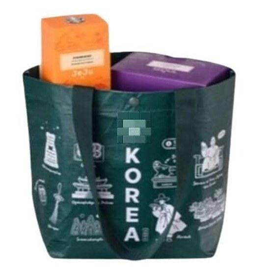 Starbucks Goods Bag Korea Limited Tote Green M Reusable Bags