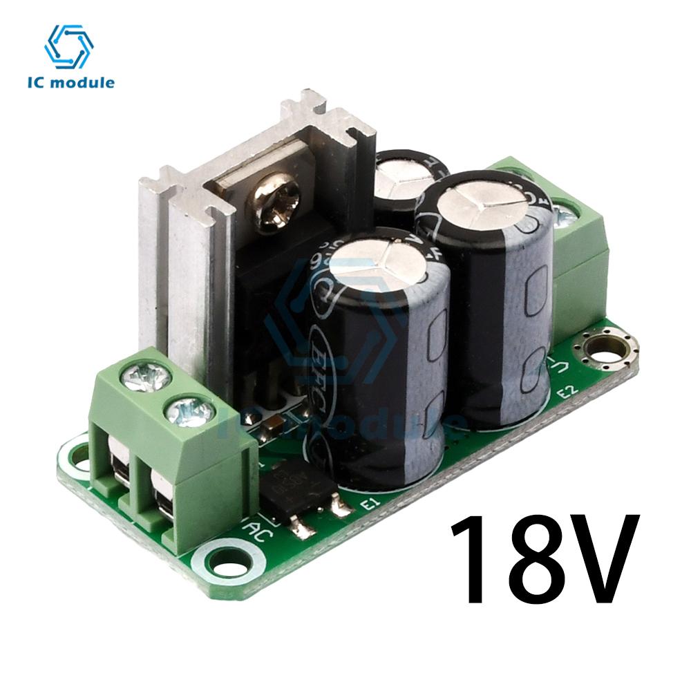 Single regulated power supply module DC 5V 6\V 9V 12V 15V 24V rectifier filter board 7805/ 7809 / 7812/7824  for Audio Amplifier