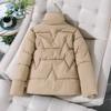 Down Padded Jacket Women's Short Winter All-match Western Style Small Warm Padded Jacket Padded Jacket