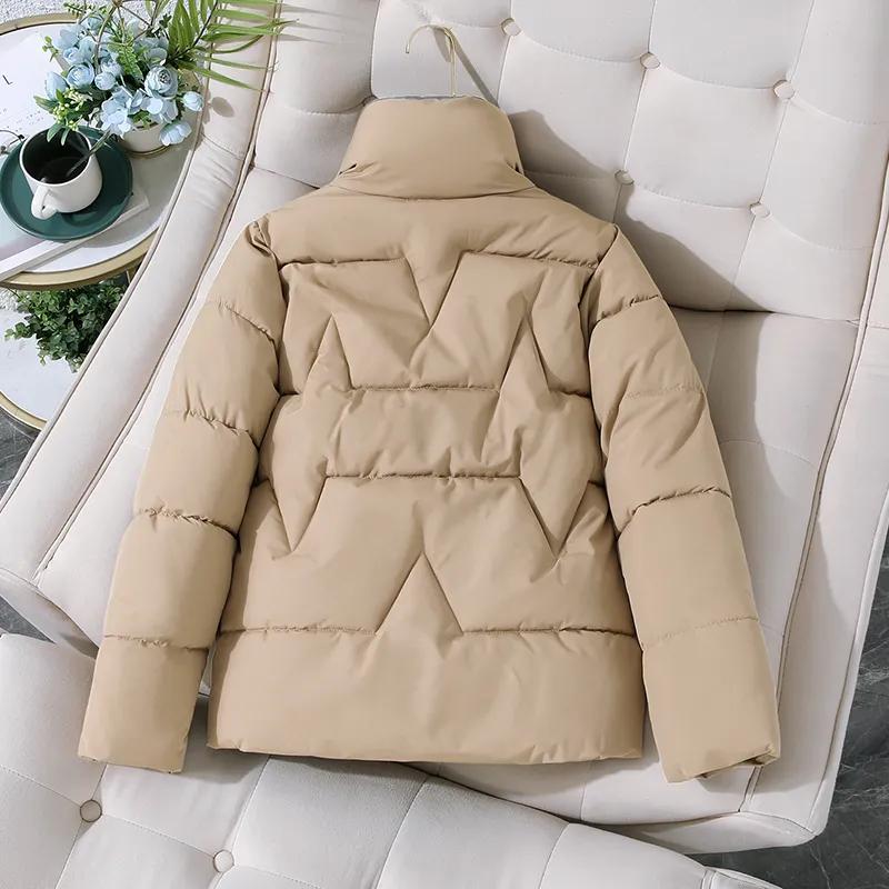 Down Padded Jacket Women's Short Winter All-match Western Style Small Warm Padded Jacket Padded Jacket