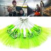 20Pcs Small Jigs Jigging Hook Assist Rigs Circle Hook Double Fishing Assist Hook Kits Sea Fishing Jigging Lures Hook