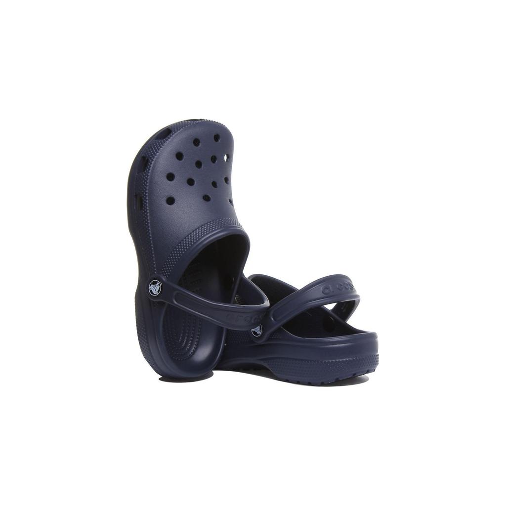 Crocs Classic Clog Comfortable Versatile Non-Slip Durable Childrens Sandals Kids Sandals Deep-Blue 206991-410