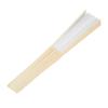 5pcs Folding Bamboo Hand Fan Summer Hot Day Foldable Fan Prop DecorationWhite