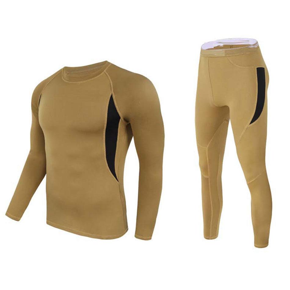 Quick-Drying Men's Cycling Suit & Fleece Sports Underwear Set