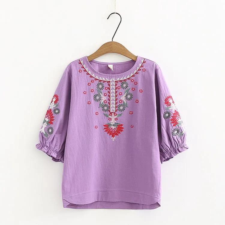 Camiseta Feminina de Verão Literária Retrô Solta Fina Confortável para o Dia a Dia
