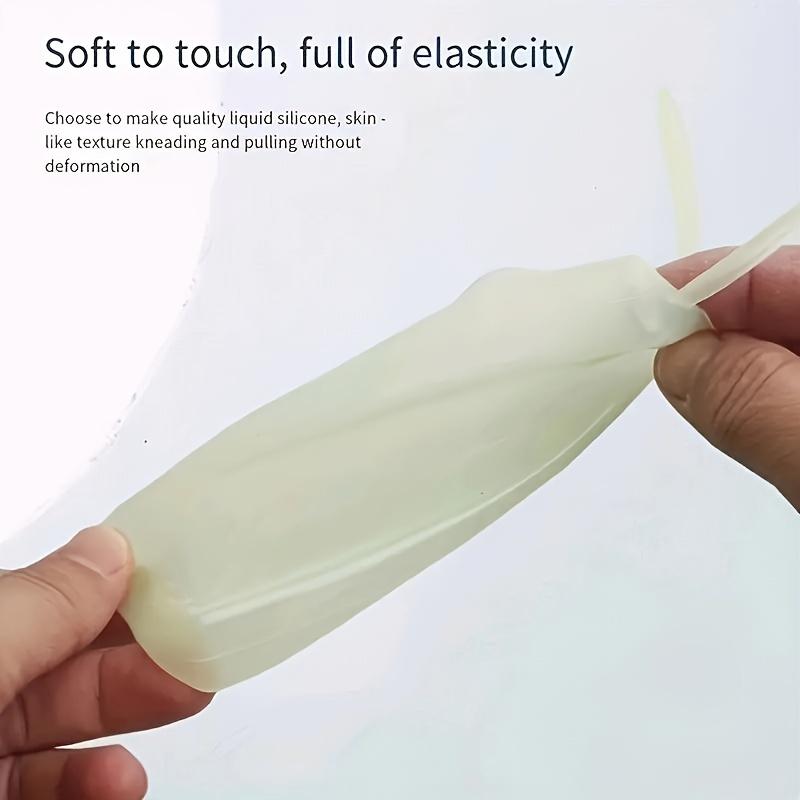 Night Light Remote Control Cover with Rabbit Ears Silicone Dustproof Protective Covers for TV AC Remotes Nightglow Control Case