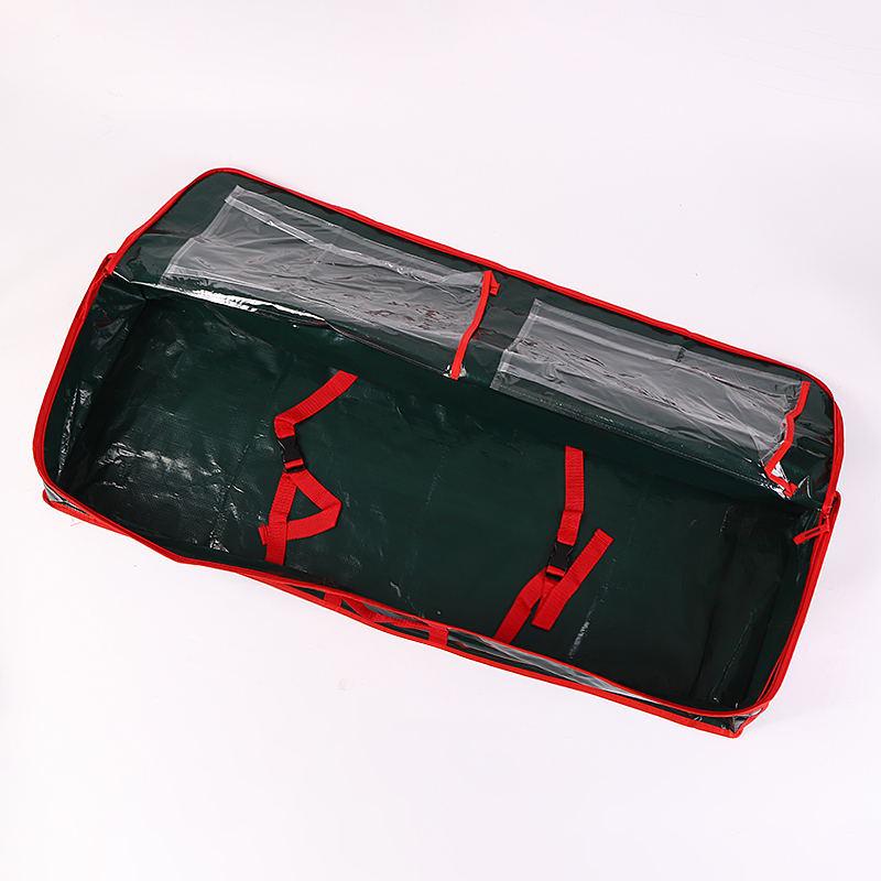 Saco de Armazenamento de Presentes de Enfeites de Árvore de Natal Transfronteiriço - Saco de Papelão Tecido PE para Debaixo da Cama