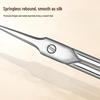 Professional Russian Style Curved Tip Nail Clippers - Dead Skin Cuticle Nipper for Salons