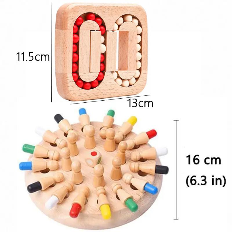 Wooden Puzzle Ball Toys Luban Lock For Children Educational Early Education Rolling Magical Bean Cube Balls